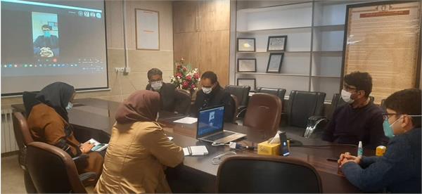 جلسه همکاری مشترک با مرکز تحقیقات انفورماتیک پزشکی دانشگاه علوم پزشکی کرمان